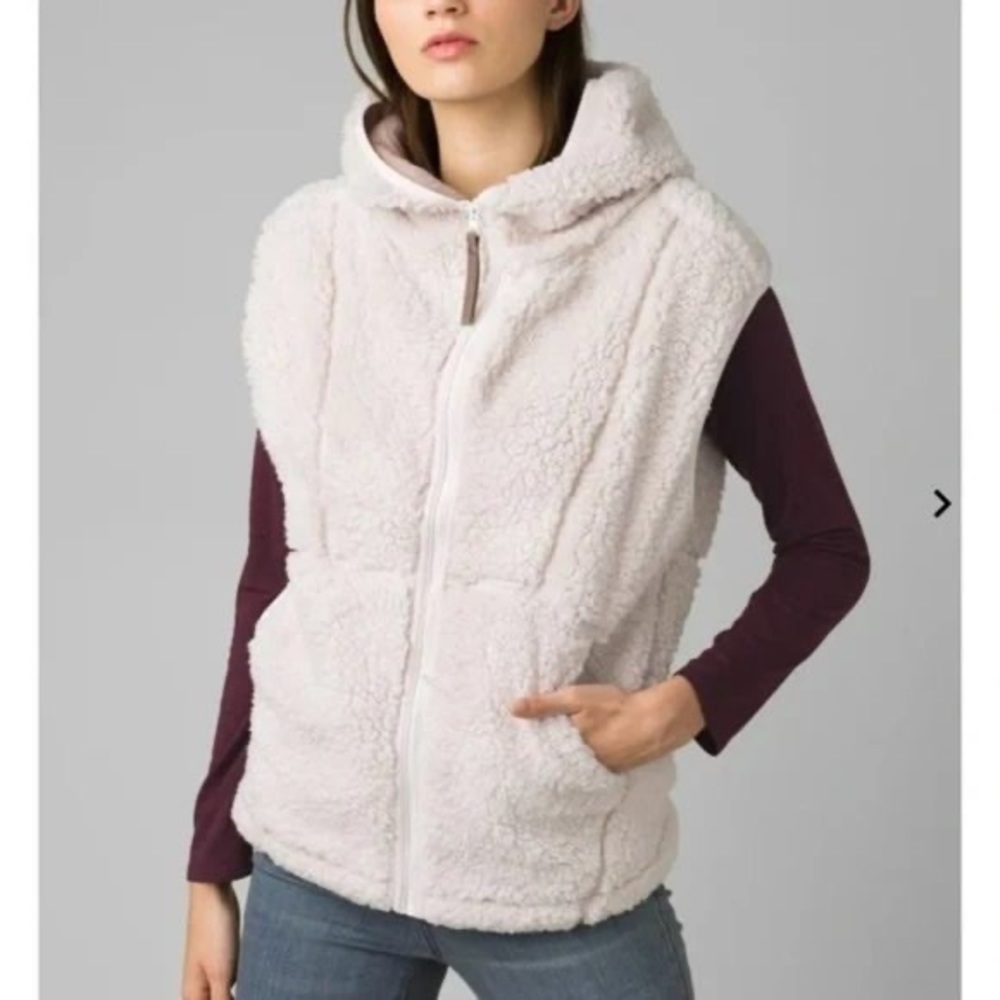 Prana Sherpa polar escape Vest Hooded Medium